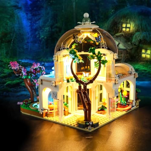 Vaodest LED Light for Lego 41757 Friends Botanical Garden Set,Design and Configuration Compatible with Model 41757(LED Light Only, Not Building Block Kit) - Image 1