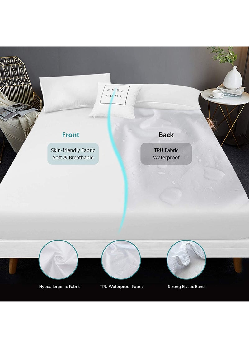 Mattress Protector Full Size Waterproof Mattress Cover Soft Breathable Noiseless - pzsku/ZC9FA9C8B0AD99CBBCA56Z/45/_/1653322961/c4938888-d120-423f-9693-8a472cf29789