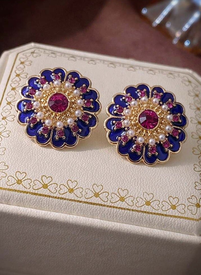 إيكوال حلق أذن نسائي بتصميم أنيق وعالي الجودة مرصع بالزركون - Image 3