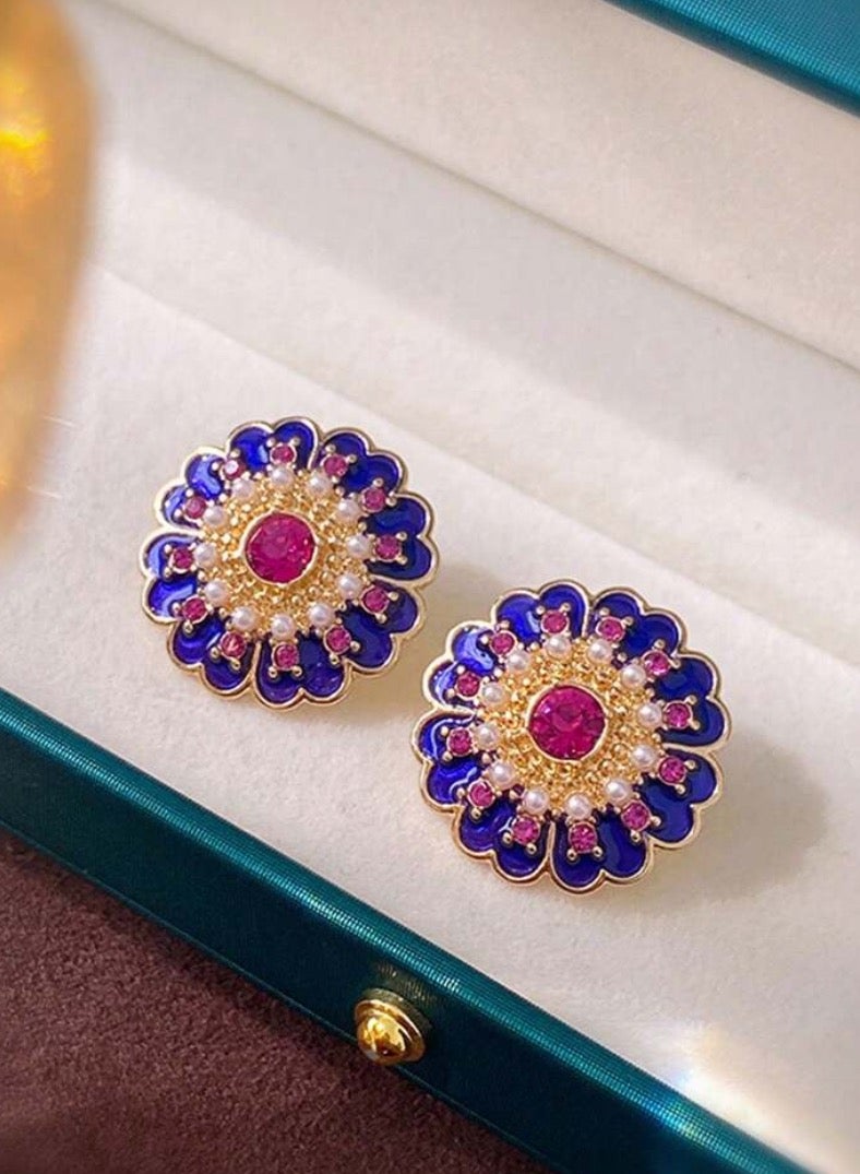 إيكوال حلق أذن نسائي بتصميم أنيق وعالي الجودة مرصع بالزركون - Image 4