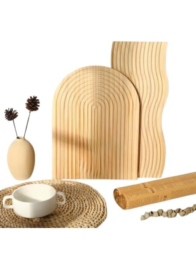 Wooden serving tray that lasts longer Made of high quality beech wood Sleek and modern design to add a touch of luxury to your table N