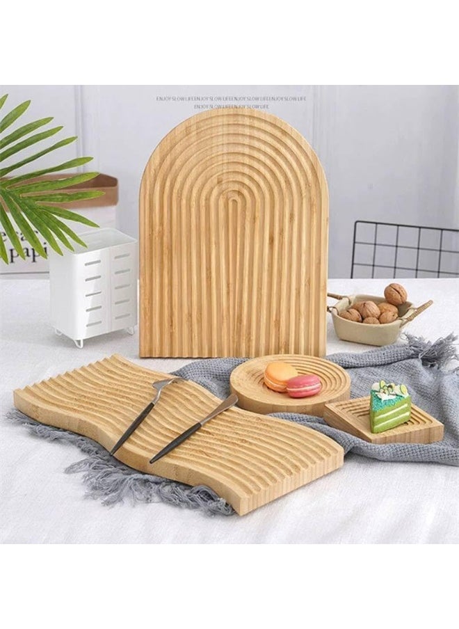 Wooden serving tray that lasts longer Made of high quality beech wood Sleek and modern design to add a touch of luxury to your table N