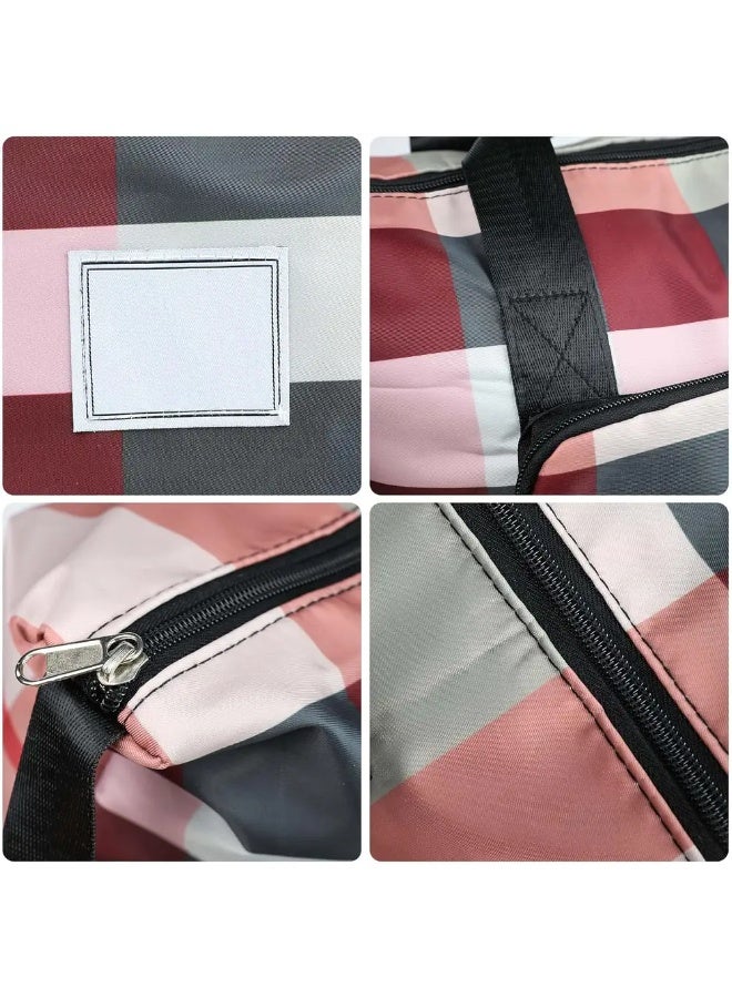 شنطة سفر دفل كوفووز مقاومة للماء قابلة للطي، كبيرة - متعدد الألوان - Image 4