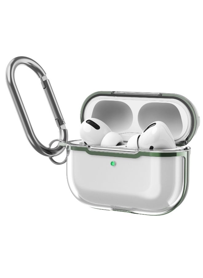 Generic - Fashion Transparent Plating Protective Case Cover for Apple AirPods Pro/Pro2 for Men Women - Image 1
