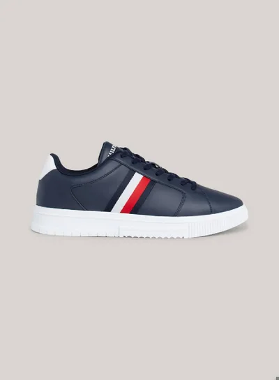 TOMMY HILFIGER Essential Leather Signature Tape Sneakers
