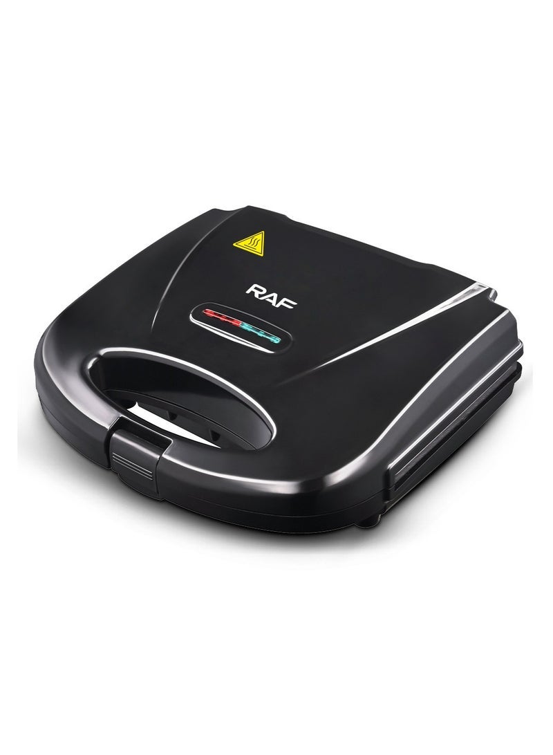 آر إيه أف ماكينة ساندويتش تسخين منزلية على الوجهين ماكينة إفطار متعددة الوظائف ماكينة الخبز - Image 4