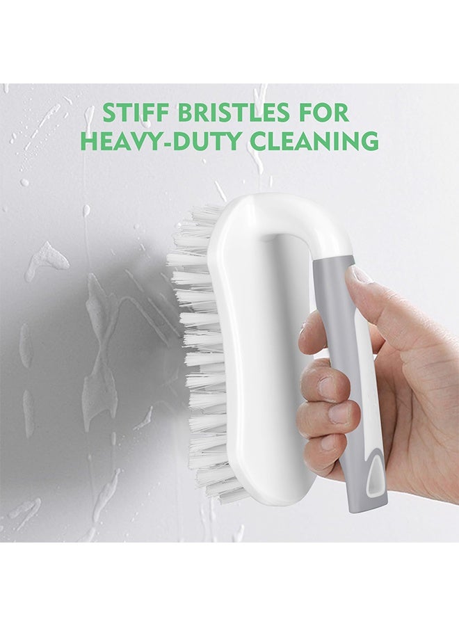 YelaJoy Scrub Brush, Heavy-Duty Scrub Brushes for Cleaning with Stiff Bristles Cleaning Brush for Shower, Bathroom, Carpet, Kitchen and Bathtub Scrubber（2PCS） - Image 4