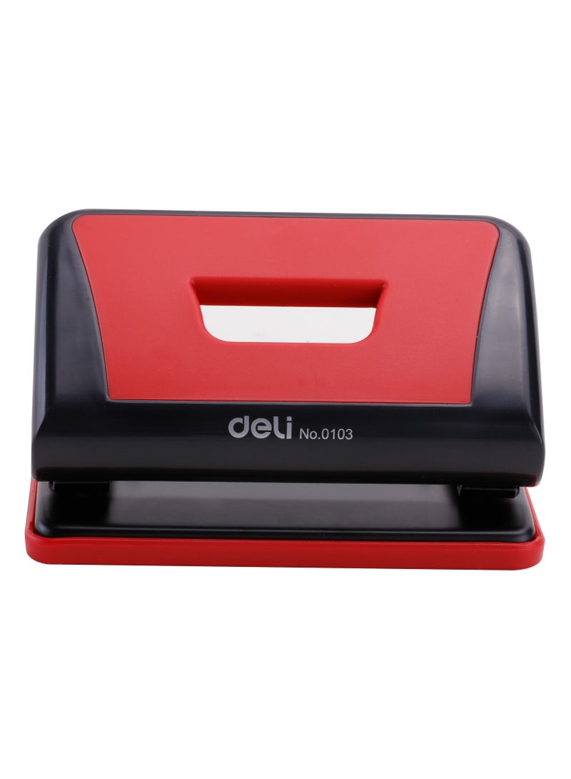 Deli E0103 Punch - 10 Sheets, 80mm, 桅6mm, Gray/Blue/Red - Image 2