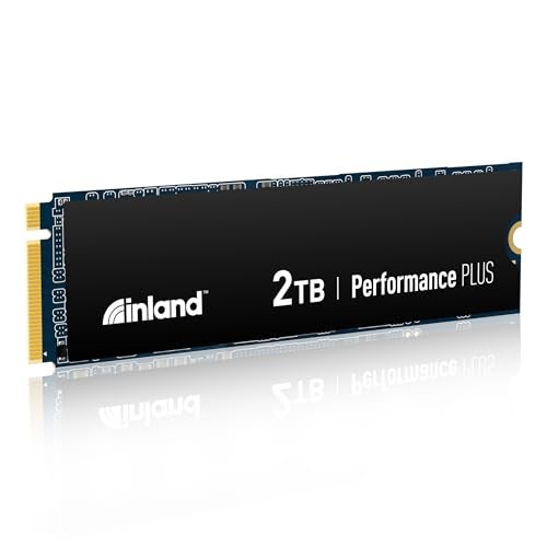 INLAND 2TB Performance Plus NVMe Internal Gaming SSD Solid State Drive Optimized for PS5 - Gen4 PCIe, M.2 2280, DRAM Cache, TLC 3D NAND Flash, Up to 7100MB/s - Image 1