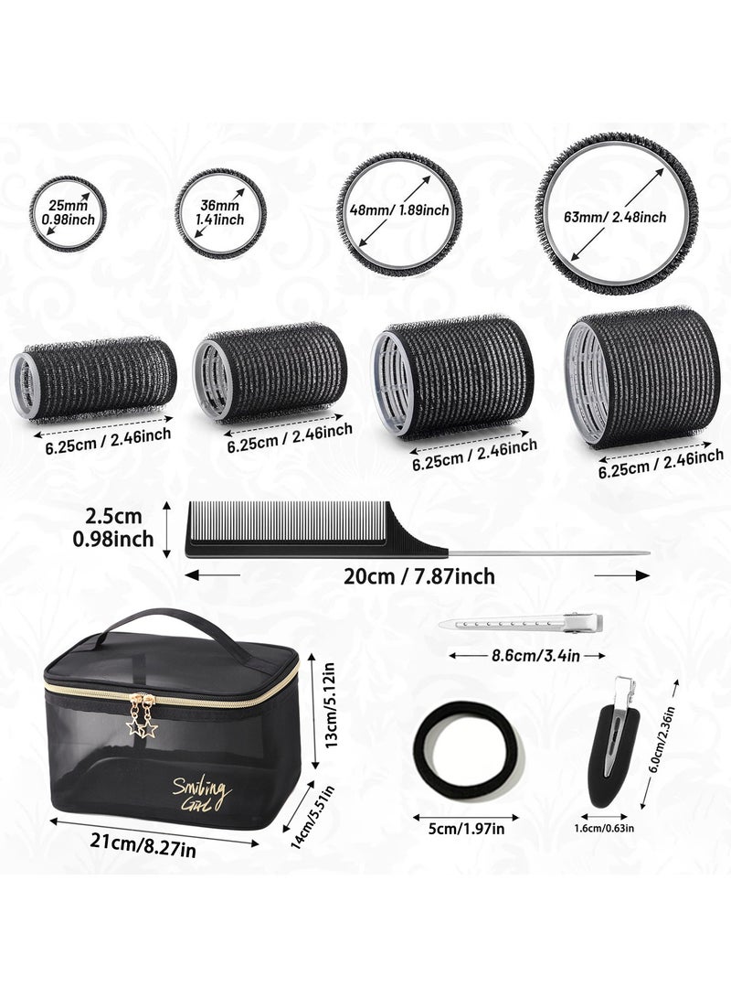 general Air Bangs Curling Hair Roller Set Lazy Curling Hair Tool Curler with Clip Comb - Image 2