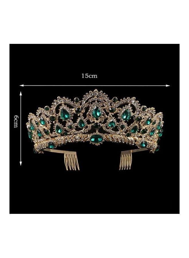 NIBEMINENT Bridal Crown European Style Hair Accessory Multicolour - Image 2