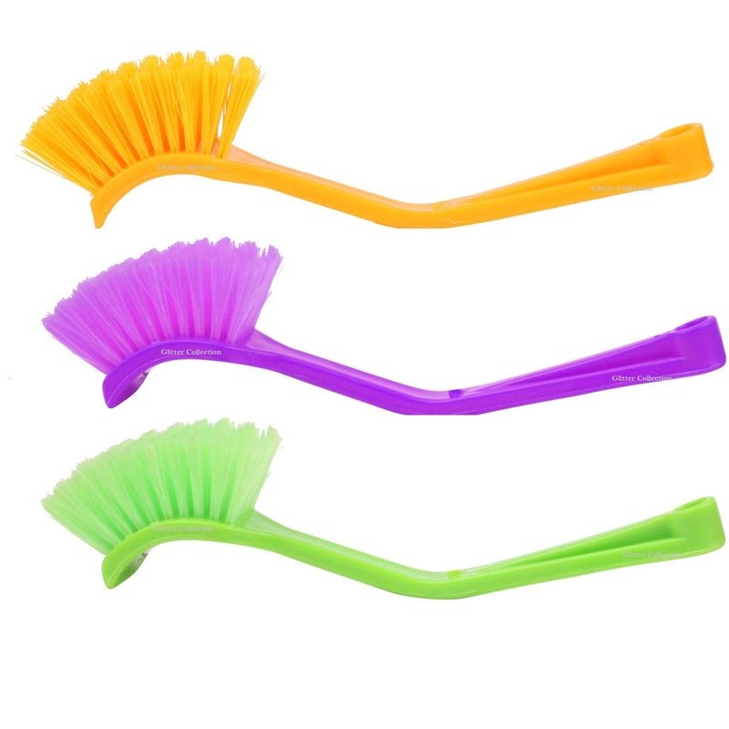 Winberg ® Wash basin/Toilet seat/Sink Brush seat cleaning Brush set of 3 Brush sink03 - Image 5