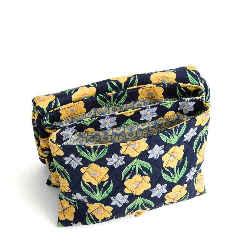 Vera Bradley Premium Cotton Baird Hipster Crossbody Bag, Daffodils, One Size - Image 4