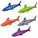 YHmall Underwater Diving Toys Shark Pool Torpedo Toys Swimming Throwing Torpedo Bandits Small Water Rockets Training Dive Toys for Learning to Swim 5 Pack - Image 2