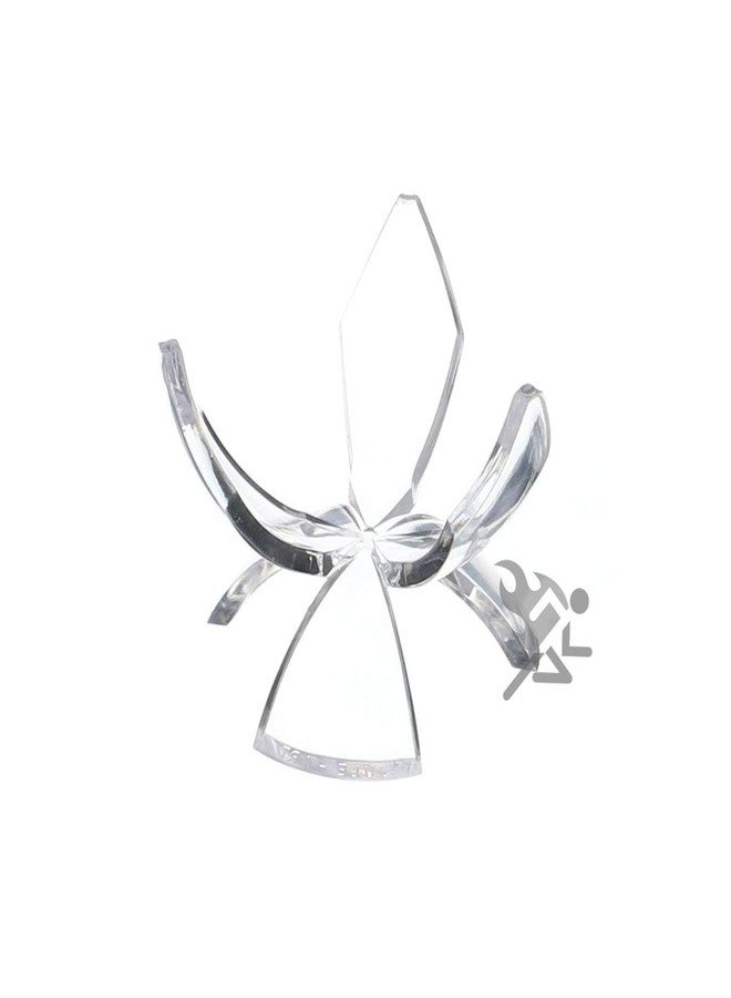 OnFireGuy 2-1/4" Acrylic Reversible Three Prong Tulip Display Stand Qty: 3 - Image 1