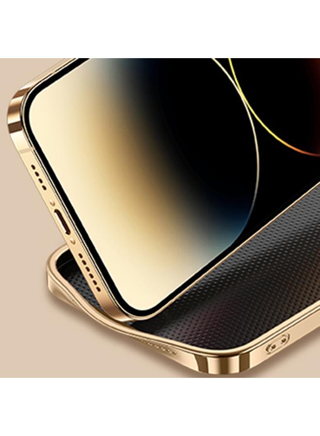 Zaboon Case For iPhone 12 Pro Litchi Texture Genuine Leather Phone Case - Image 3