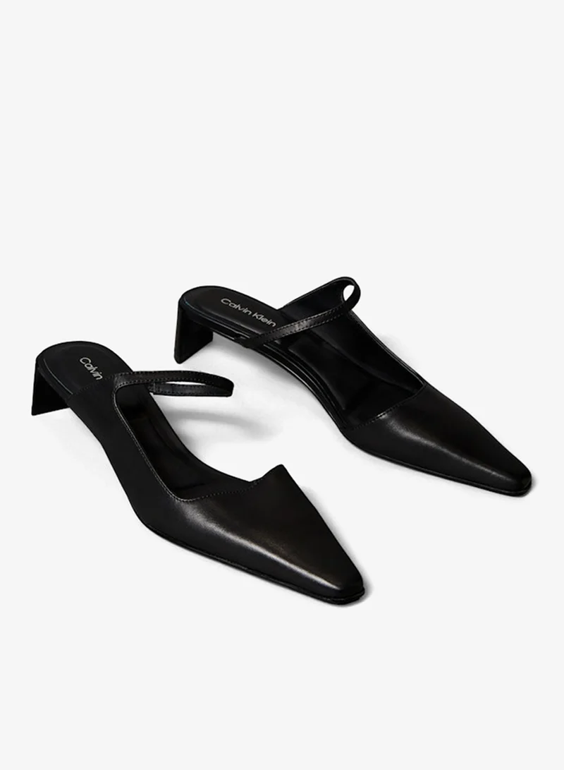 Calvin Klein Black Back heel classic pumps for Women | Best Price UAE