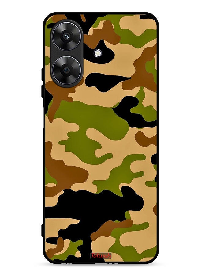 Tolwak Realme Note 60 4G Protective Case Cover Camouflage Abstract Digital Pattern - Image 1