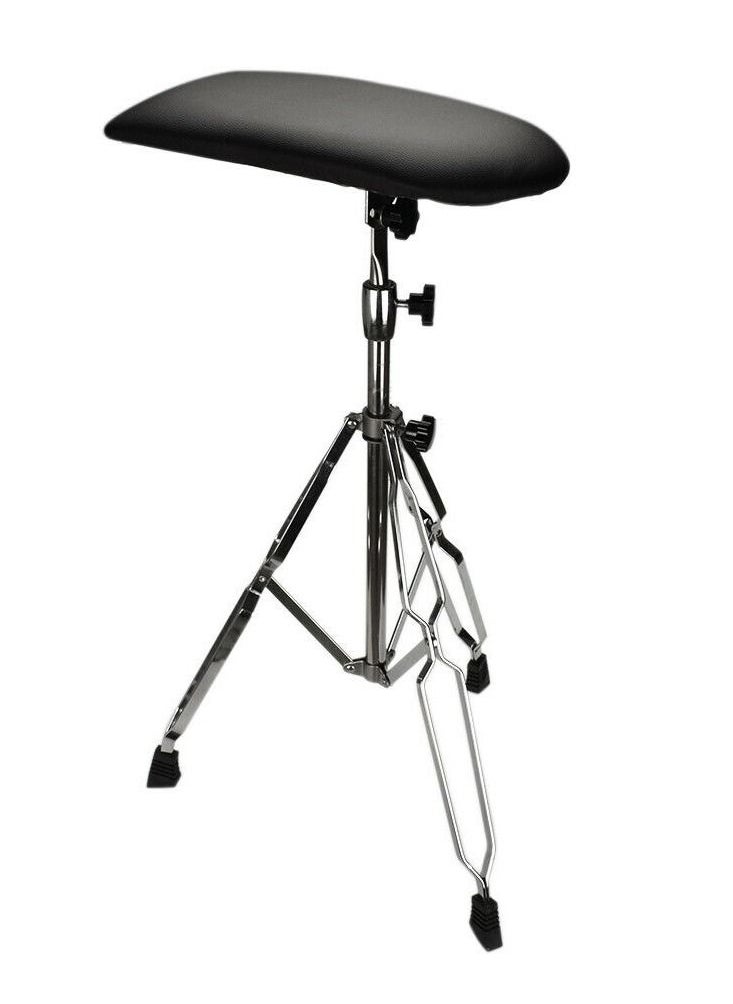 Tattoo Armrest Stand 60-120CM Height Adjustable Stable Tripod Studio Stand with PU Leather Pad Tattoo Arm Rest Bracket