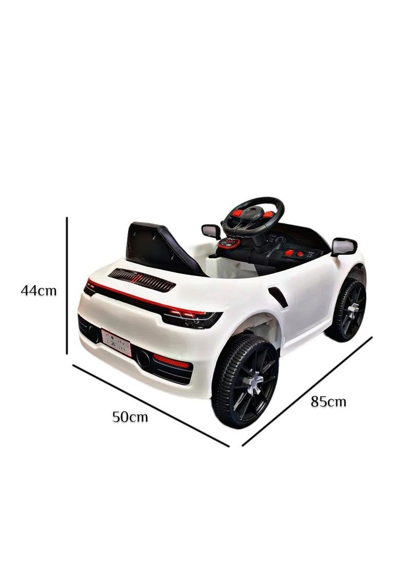 MULHEM Exciting Porsche Electric Kids Car: Ages 2-5, Remote Control, Vibrating Feature, Fast Charger Included - Image 5