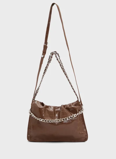 ELLA Crinkle Effect Tote Bag