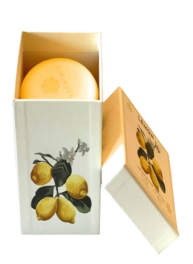 Alchimia Lemon Citron 3pc Boxed Soap Set 3 x 5.25 Oz - Image 2