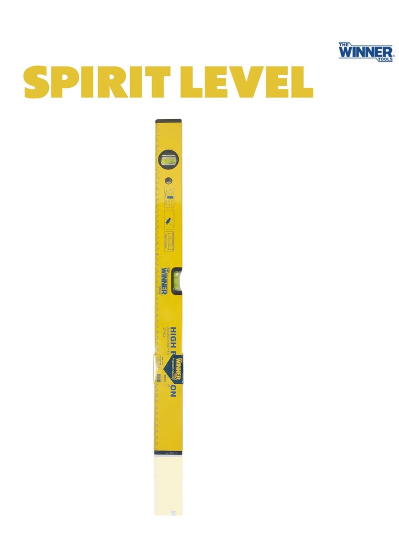 THE WINNER TOOLS Spirit Level Water Level Tool Water Scale Carpentry Water Level Tube Aluminum Body 600mm  - Image 1