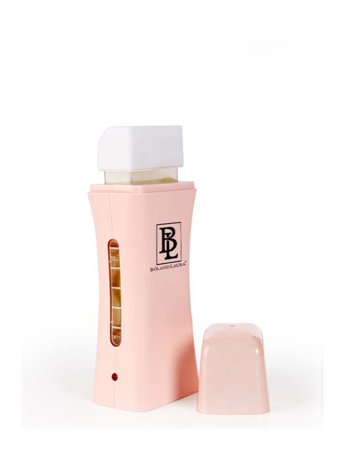 BOLAND LAURA Hair removal kit includes a heating device, 2 wax rolls, pre- and post-hair removal spray, and 100 wax strips. - Image 2