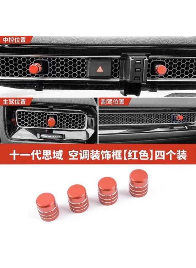 Suitable For Honda's 11th Generation Civic Air Outlet Air Conditioning K Ring 23 Crv Hao Ying K Ring