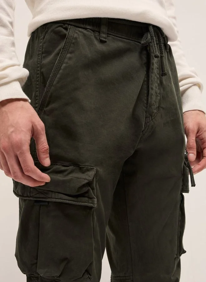 THE BEAR HOUSE Men's Rugged Cargo Pants – Durable, Comfortable, Multi-Pocket Design for Work, Outdoor Adventures, Hiking, and Everyday Wear