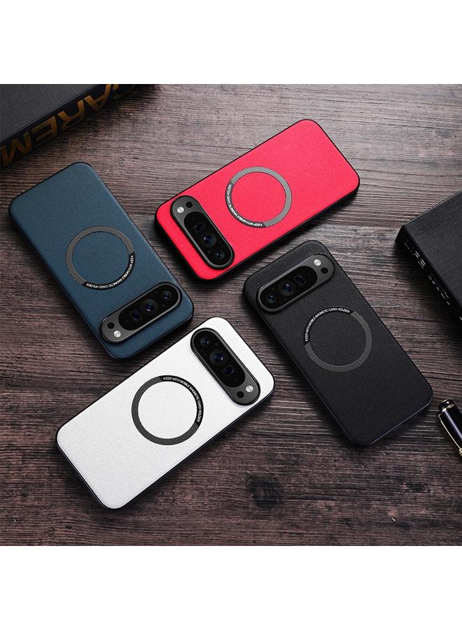 The Bros حافظة هاتف لجوجل بيكسل 9 مع حلقة مغناطيسية من ماغسيف بتصميم جلد - Image 2