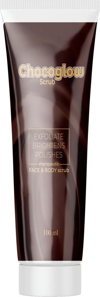 Generic Chocoglow Scrub Exfoliating Brightening Polishing Face Body Scrub 100 ml  - Image 1