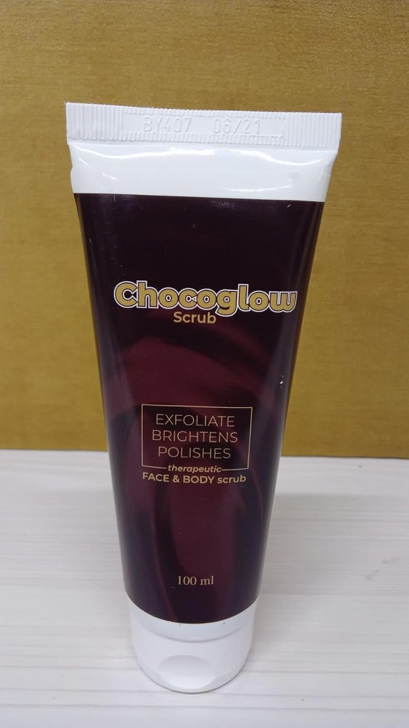 Generic Chocoglow Scrub Exfoliating Brightening Polishing Face Body Scrub 100 ml  - Image 2