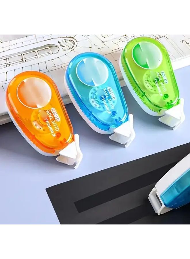 Double Sided Washable Correction Tape No Residue Strong Adhesive Random Color - Image 2
