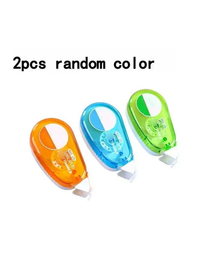 Double Sided Washable Correction Tape No Residue Strong Adhesive Random Color - Image 1
