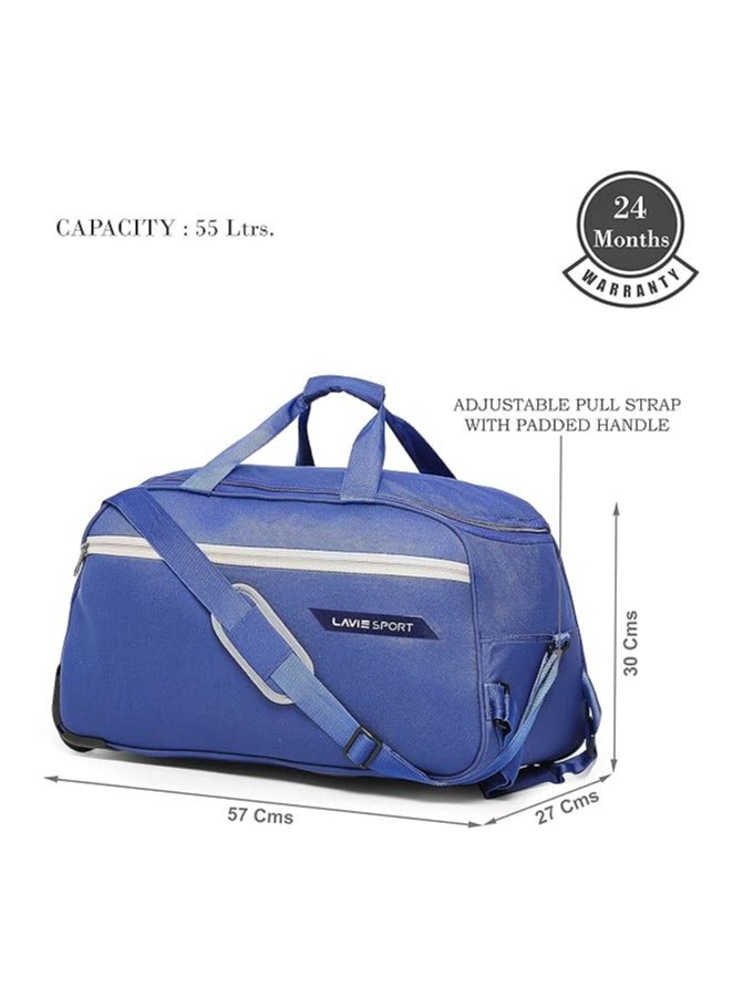 Lavie DGGE041040M3 | Sport Lino M Medium Size 57 cms Wheel Duffle Bag for Travel | Travel Duffle Wheeler - Image 3