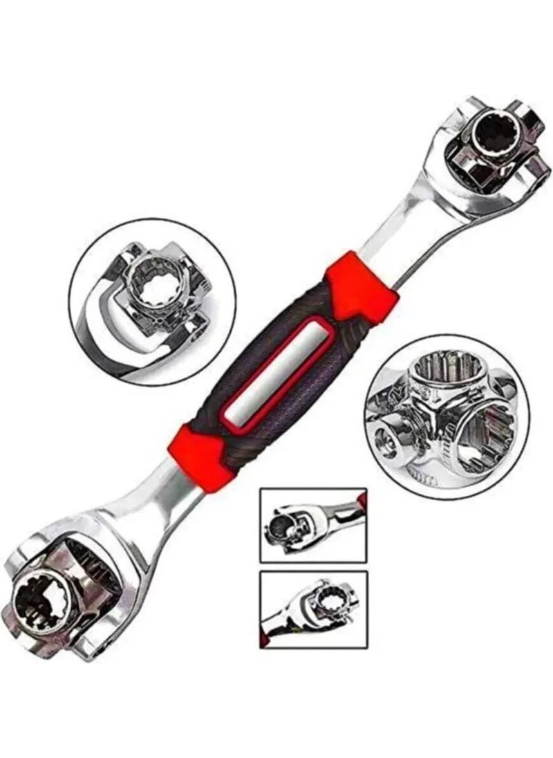 Spech Power 48 Function Socket Wrench Set Smart Socket Wrench Kit Ratchet Handle Steel Material 