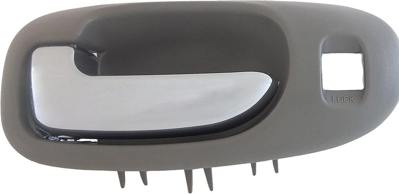 Dorman 93287 Front Driver Side Interior Door Handle for Chrysler/Dodge Models - Gray and Chrome - Image 1