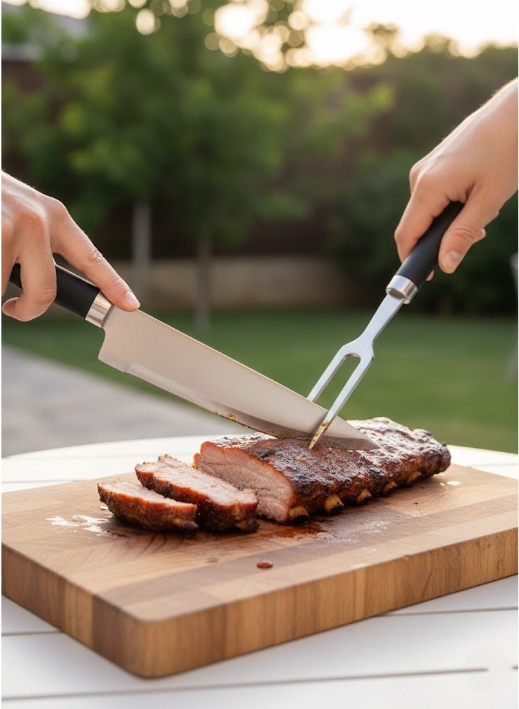 Stainless Steel & Silicone Grilling Tools – Heavy-Duty Aluminum Case – Suitable for Beach, Garden & Balcony - Image 4