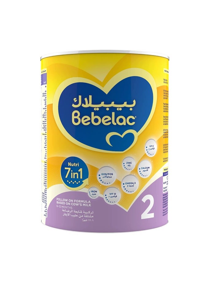 Bebelac Bebelac Nutri 7 In 1 Folow On Formula Stage 2 800 Gm 