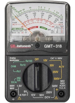 Gardner Bender GMT-318 Analog Multimeter, 6 Function, 14 Range, AC/DC Volt, 500V - pzsku/ZC9FD35BF63AE7C57C12BZ/45/_/1741347582/8b7aae53-8f07-433b-8cd3-3a33962fccbb