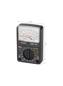 Gardner Bender GMT-318 Analog Multimeter, 6 Function, 14 Range, AC/DC Volt, 500V - pzsku/ZC9FD35BF63AE7C57C12BZ/45/_/1741347699/396aed45-d396-49c1-9b2f-c8a18d55d068