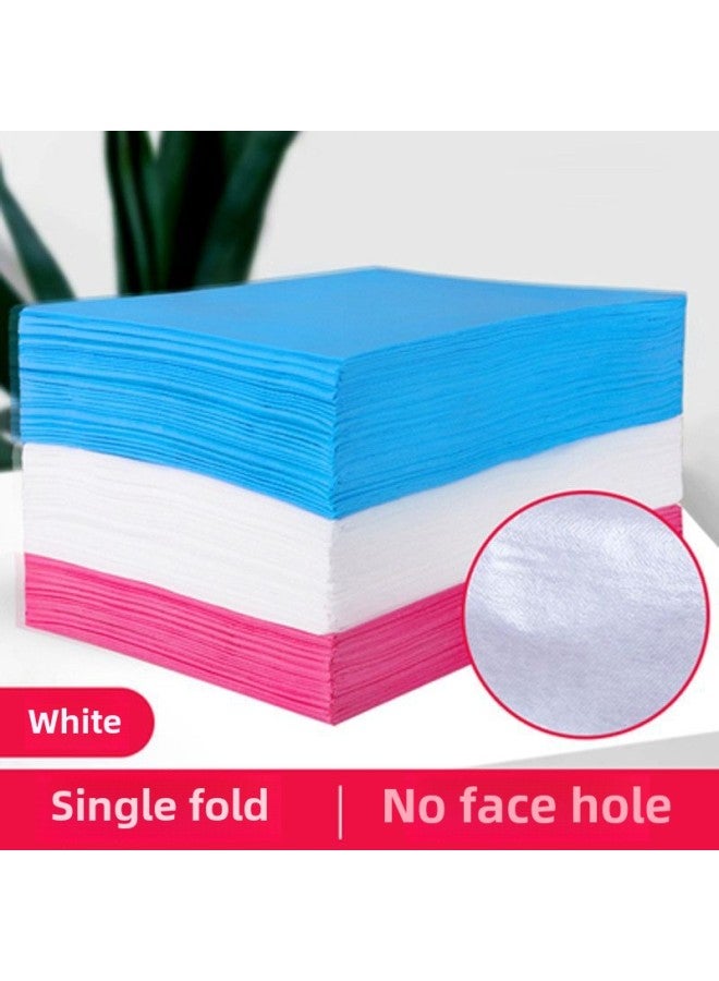 Beauty Salon Disposable Bed Sheet Waterproof Oil-proof Non-woven Mattress Ventilable Bed With Holes Special Bed Sheet Thickened-Color: White-Specifications:80*180  Thickened And Breathable Style  - Image 1