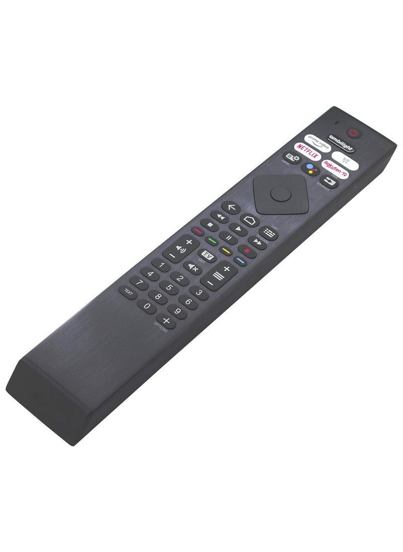 SNW - Universal Voice Remote Control Compatible for PHILIPS Smart 4K 8K UHD HDR LED LCD Tv'S 55PUS943512FZ1 65OLED806/12 65OLED856/12 65OLED93512 65OLED936/12 65OLED986/12 - Image 1