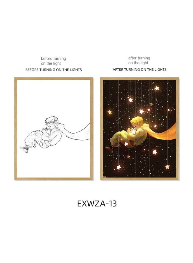 Anna 8-Inch Tri-Color Wireless Touch Color-Changing Decorative Light Art - Image 1