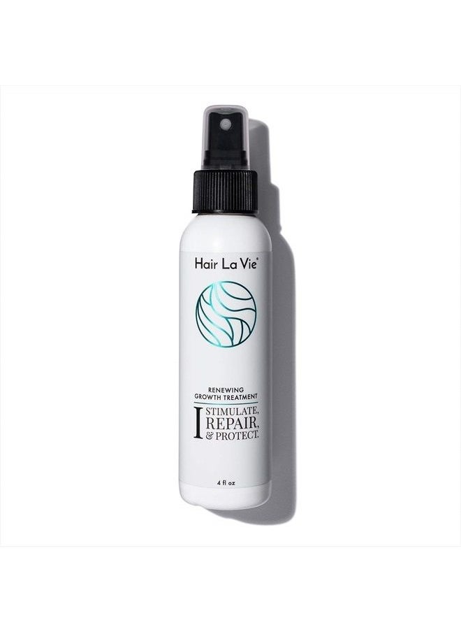 Hair La Vie - Renewing Growth Treatment - Hair Thickening Spray & Scalp Treatment - Add Instant Volume to Thinning Hair and Soothe Itchy Scalp for Fast Hair Growth, 4 fl oz. - Image 1