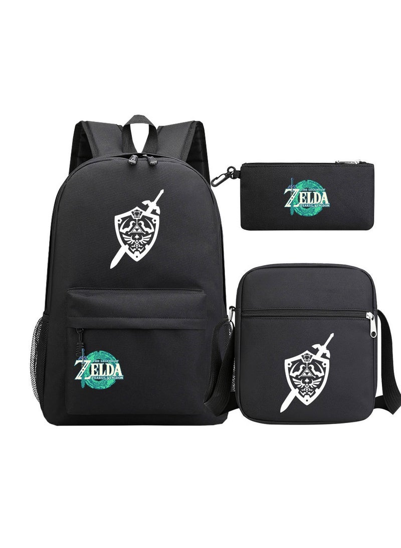 زيلدا أكتاف مطبوعة للشباب ذات سعة كبيرة للرجال والنساء