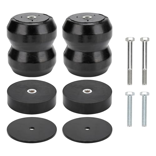OTINUBEE GMRS15 Rear Axle Kit Bump Stops System, Suspension Rubber Helper Spring Kit Upgrade Compatible with Chevy Silverado 1500 and GMC Sierra 1500 2019-2025 - Image 1