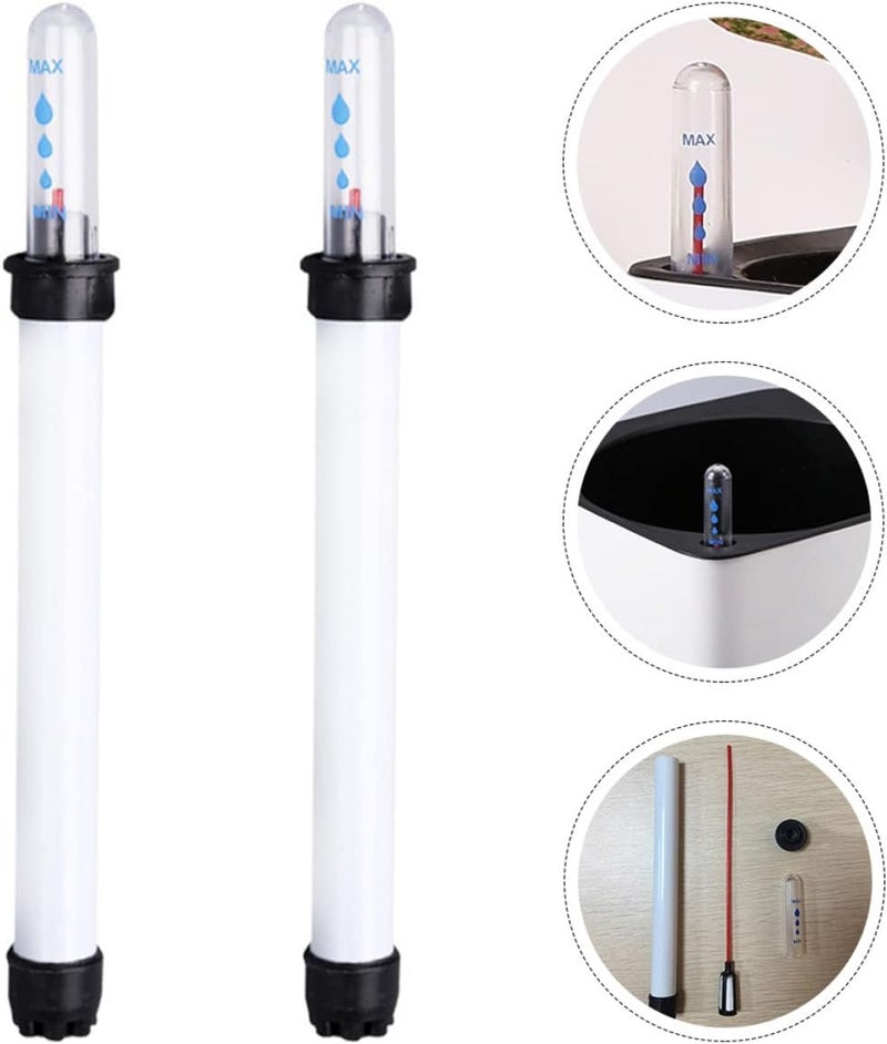 woobles 6 pcs Buoy Meter Ml Meters Cm Floating House Shortage Float Indoor Potted Gauge Flower Display Indicators Probe Gauges Gardening Level Soil Pot Water Greenhouse Reminder Indicator 2X2X36CMx3pcs Whitex3pcs - Image 5