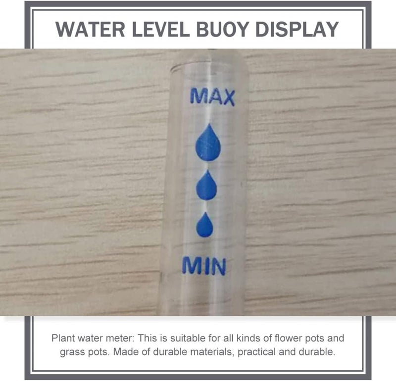 woobles 6 pcs Buoy Meter Ml Meters Cm Floating House Shortage Float Indoor Potted Gauge Flower Display Indicators Probe Gauges Gardening Level Soil Pot Water Greenhouse Reminder Indicator 2X2X36CMx3pcs Whitex3pcs - Image 3
